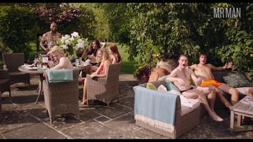 Sexiest Scenes of Tony Rich from How to Build a Girl. Bathing Suit, Sexy, Shirtless, underwear. 52703