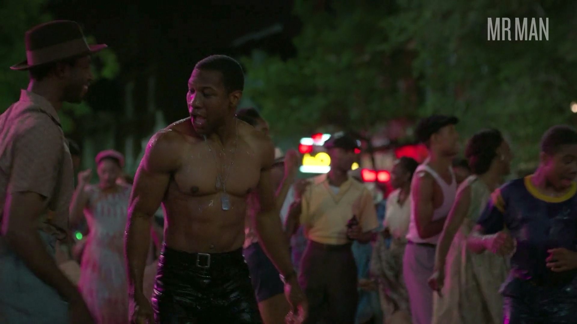 Hottest Jonathan Majors Scene in Lovecraft Country. Sexy, Shirtless, butt, cgi. 52826