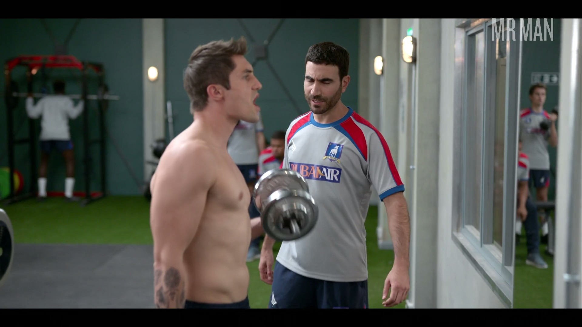 Hottest Phil Dunster Scene in Ted Lasso. Sexy, Shirtless, butt, underwear. 52856