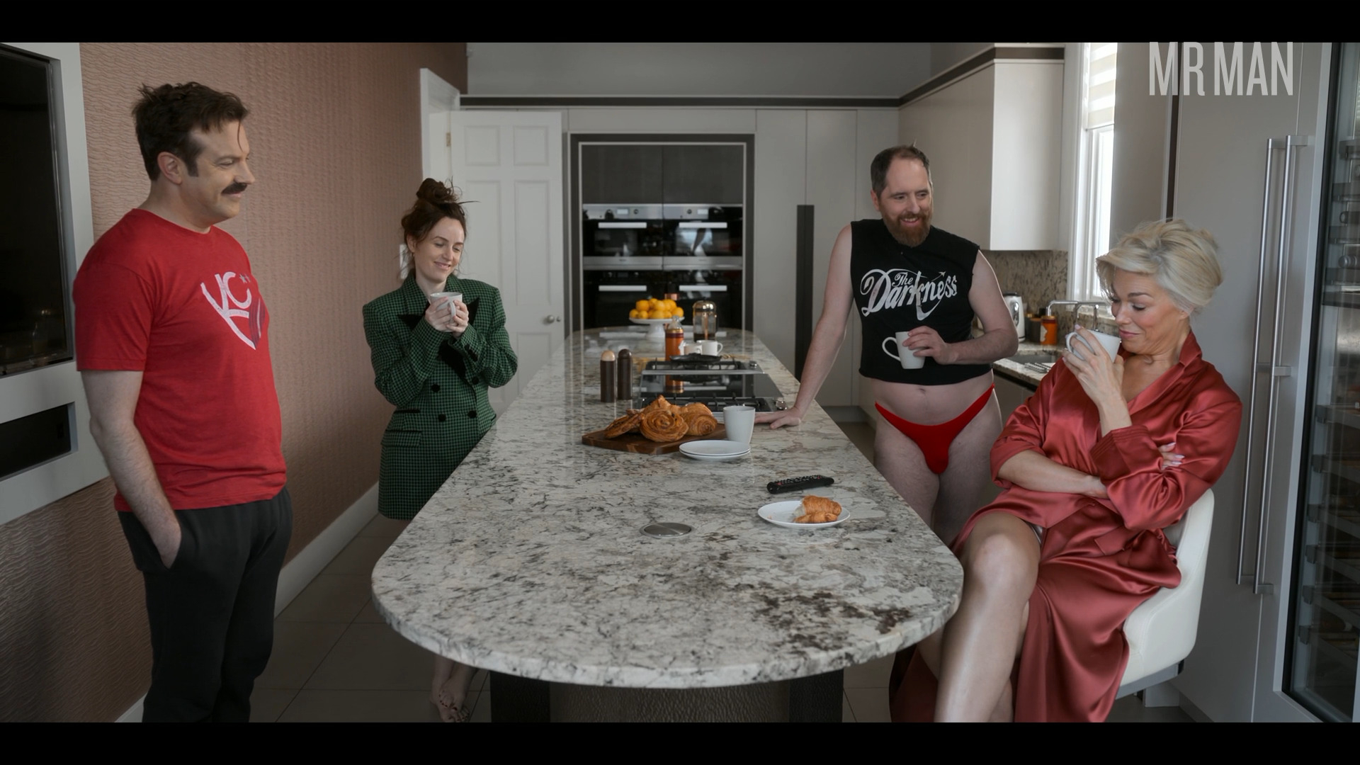 Hottest Brendan Hunt Scene in Ted Lasso. Bulge, Thong, Underwear. 76094