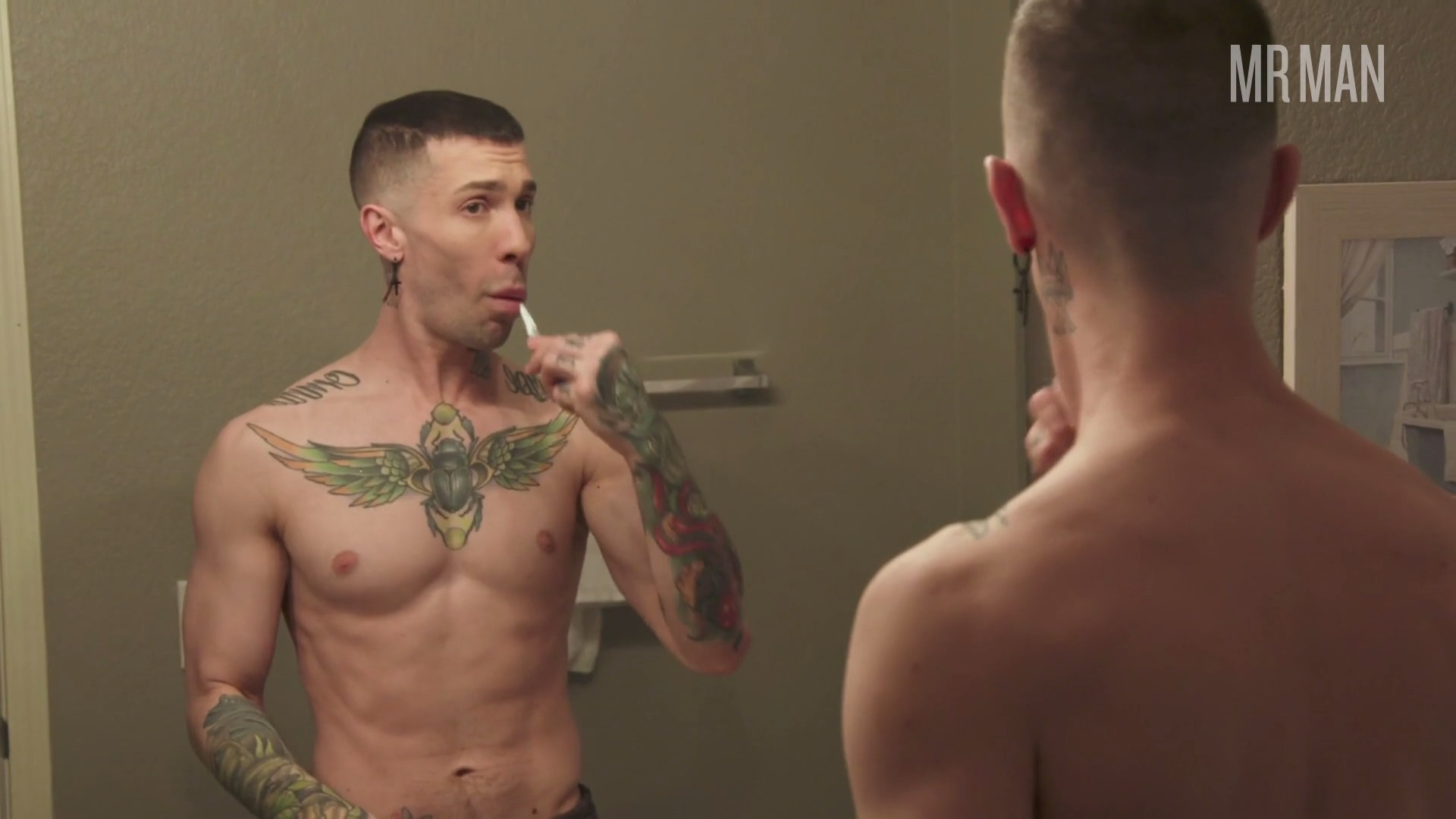 Sexiest Scenes of Himself (Kameron Michaels) from RuPaul's Drag Race: Vegas Revue. Shirtless, gay, sexy. 53951