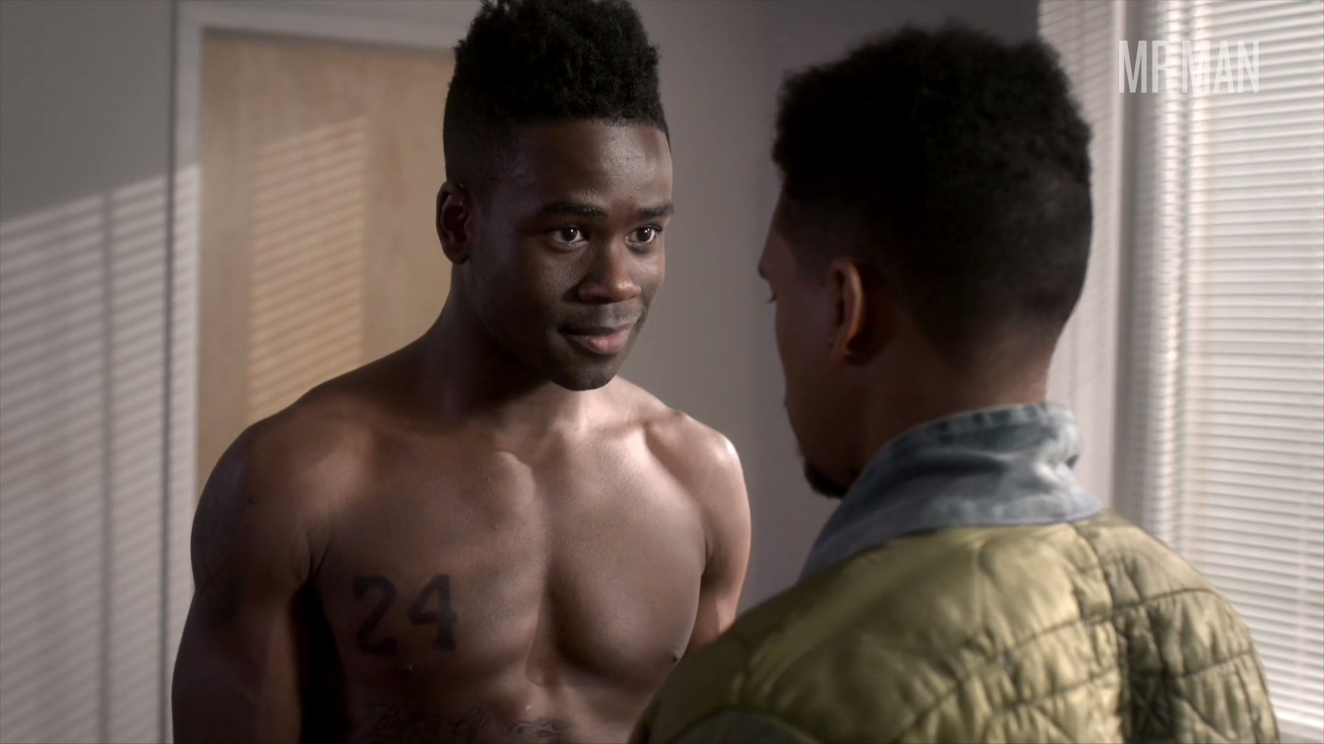 Hottest Bradley Gibson Scene in Power Book II: Ghost. Gay, Shirtless, sexy, underwear. 54284