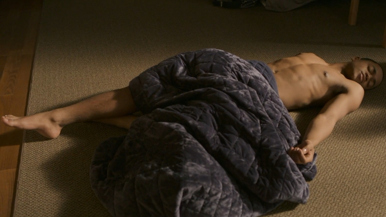 Sexiest Michael Rainey Jr. Scene in Power Book II: Ghost. Shirtless, sexy, underwear. 79513