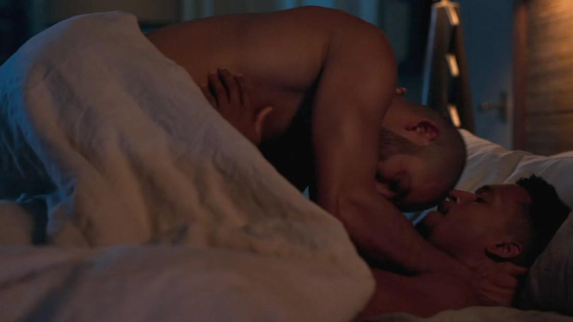 Lovell Adams-Gray, Erik Hernandez in Power Book II: Ghost (2020-2024) Gay Sexy Shirtless Butt Butt Gay 75684
