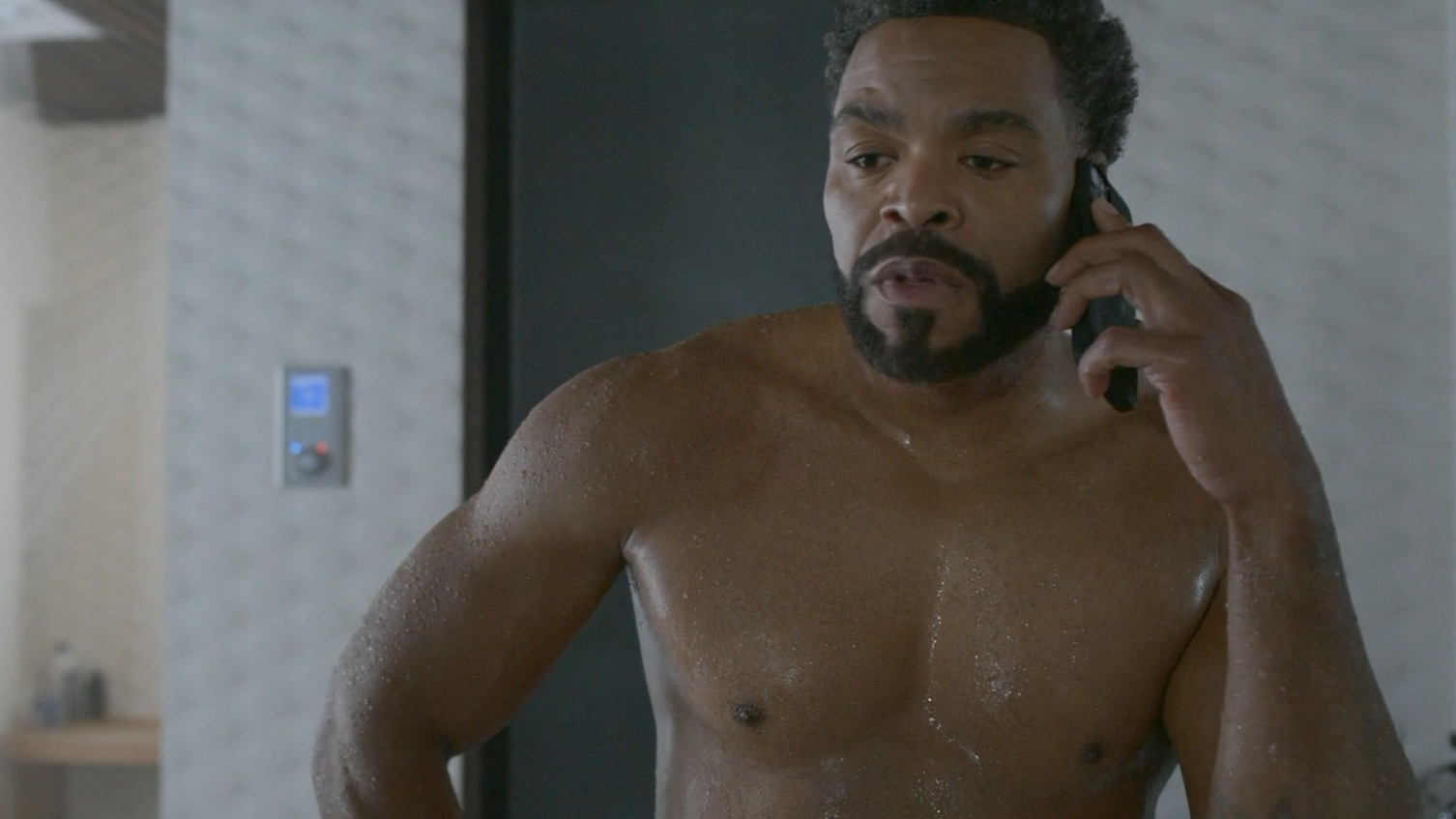 Sexiest Method Man Scene in Power Book II: Ghost. Sexy, Shirtless, bulge, butt. 79321