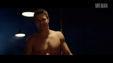 Robbie Amell in The Babysitter: Killer Queen (2020) Shirtless Shirtless 53798