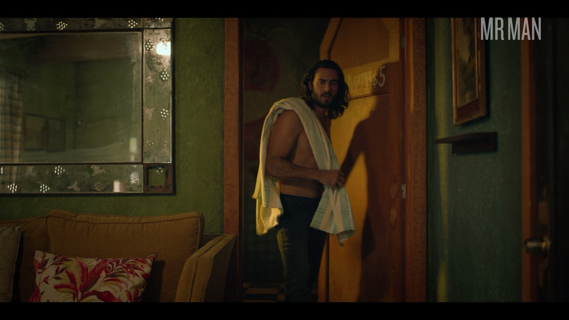 Sexiest Scenes of Malcolm Moriarty from Yankee. Shirtless, butt, straight. 54041