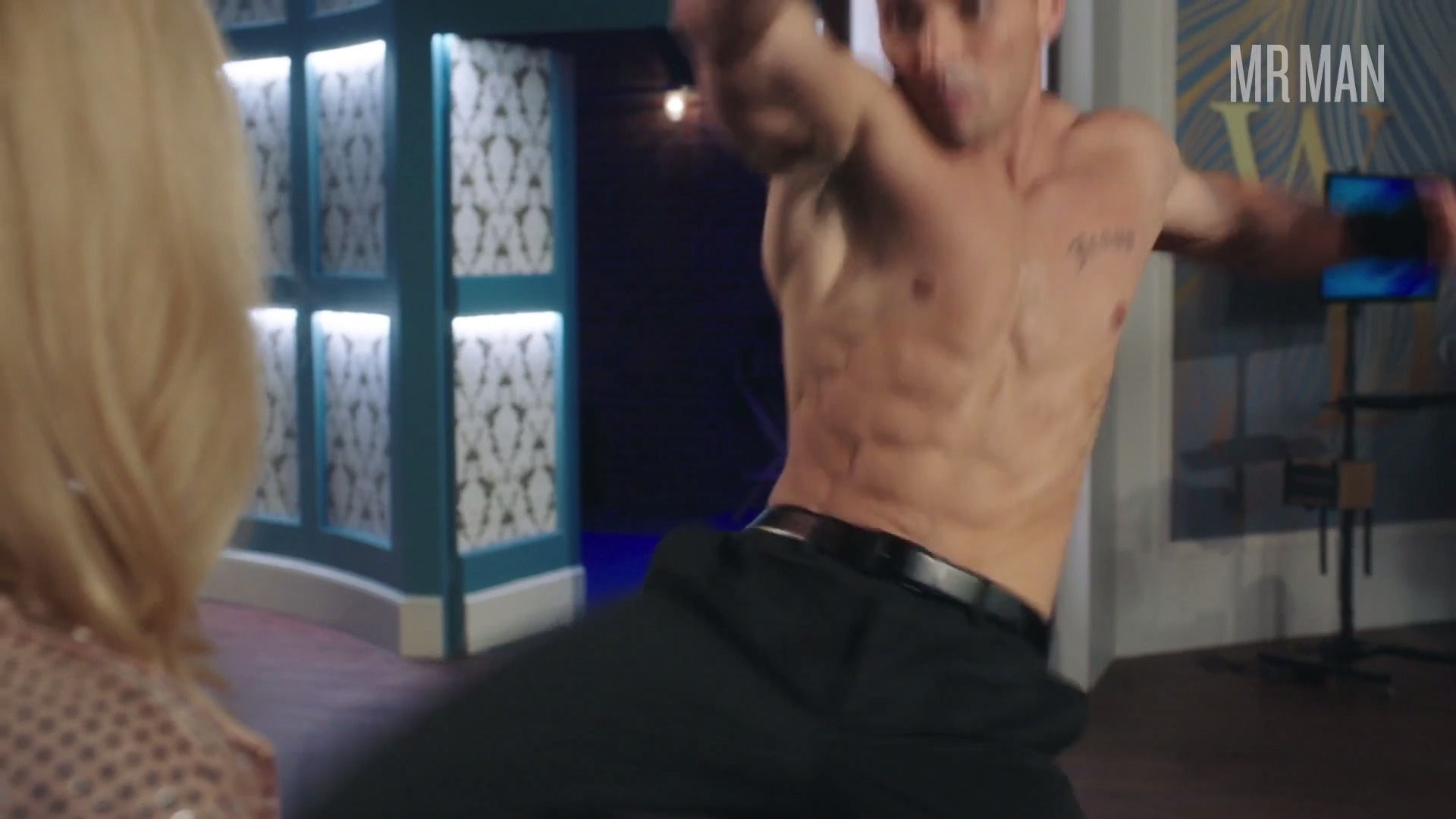 Sexiest Scenes of Antonio Rivera from Filthy Rich. Shirtless. 54179
