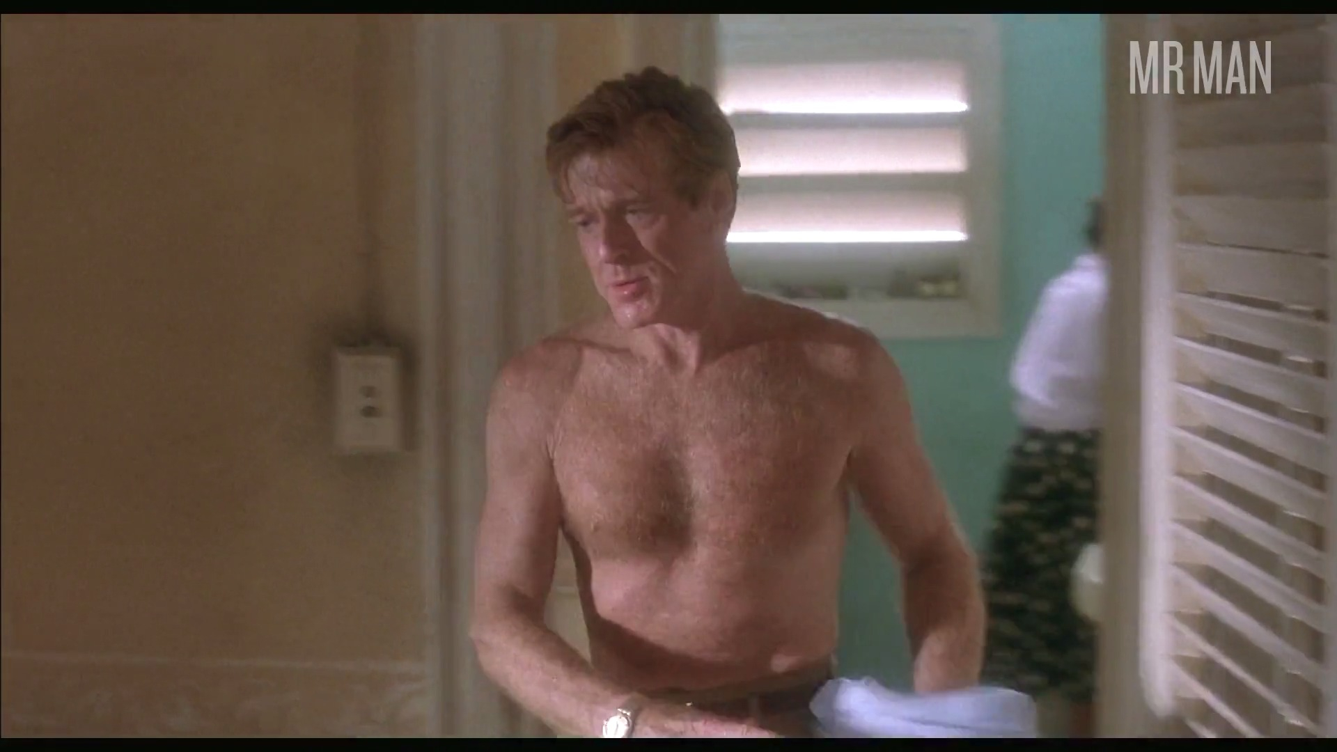 Hottest Robert Redford Scene in Havana. Shirtless. 54368