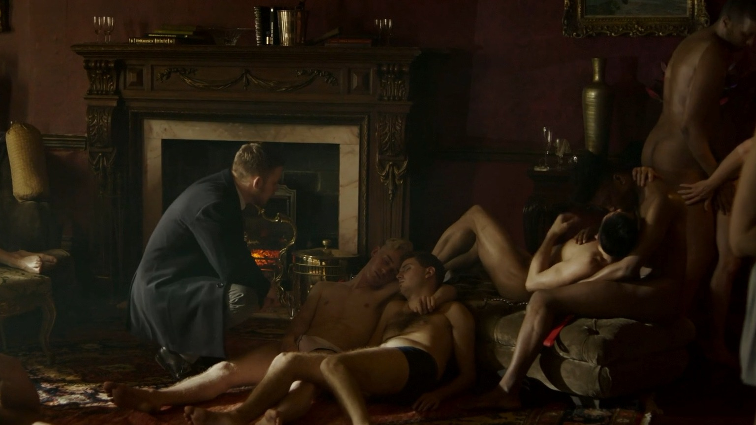 Sexiest Scenes of Dylan from Gangs of London. Shirtless, bulge, butt. 54473