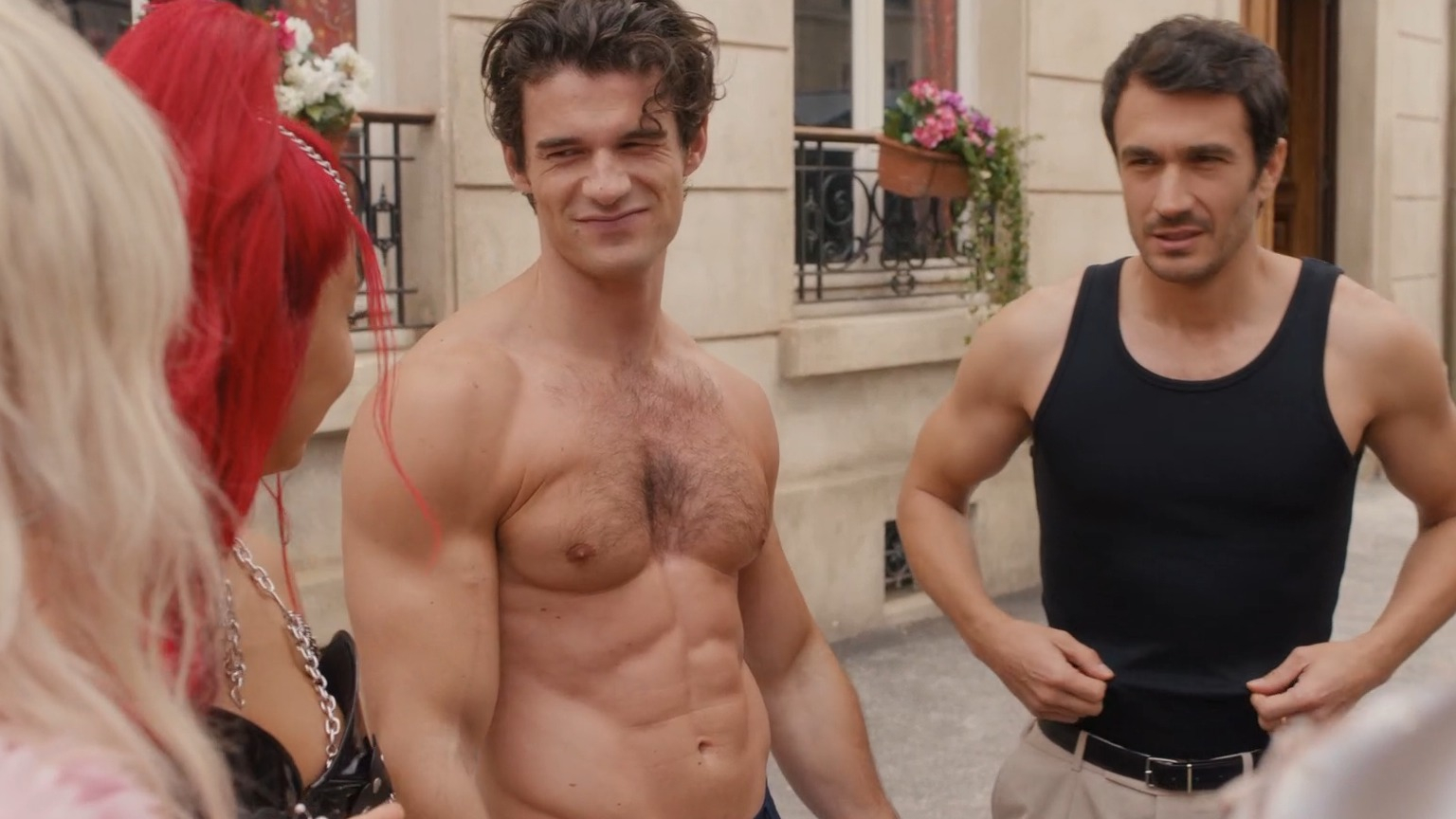 Emily in Paris's Sexiest Scenes with Paul Forman. Shirtless. 82998
