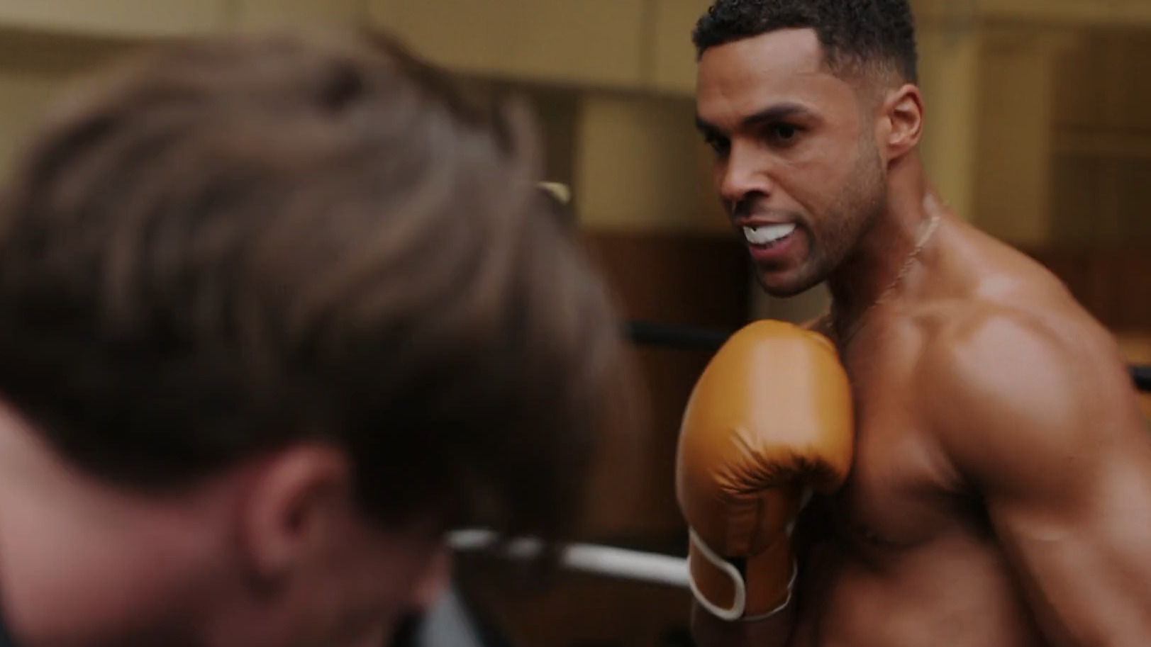 Sexiest Lucien Laviscount Scene in Emily in Paris. Shirtless. 79909