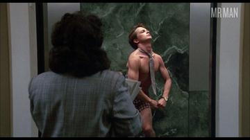 Michael J. Fox in The Secret of My Success (1987) Shirtless Underwear Bulge Sexy 54800