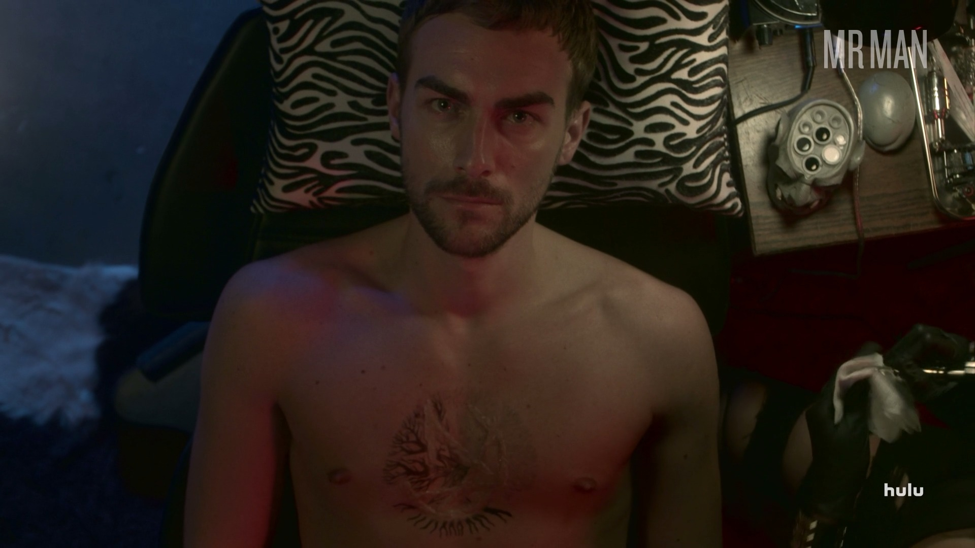 Hottest Tom Austen Scene in Helstrom. Sexy, Shirtless. 54896