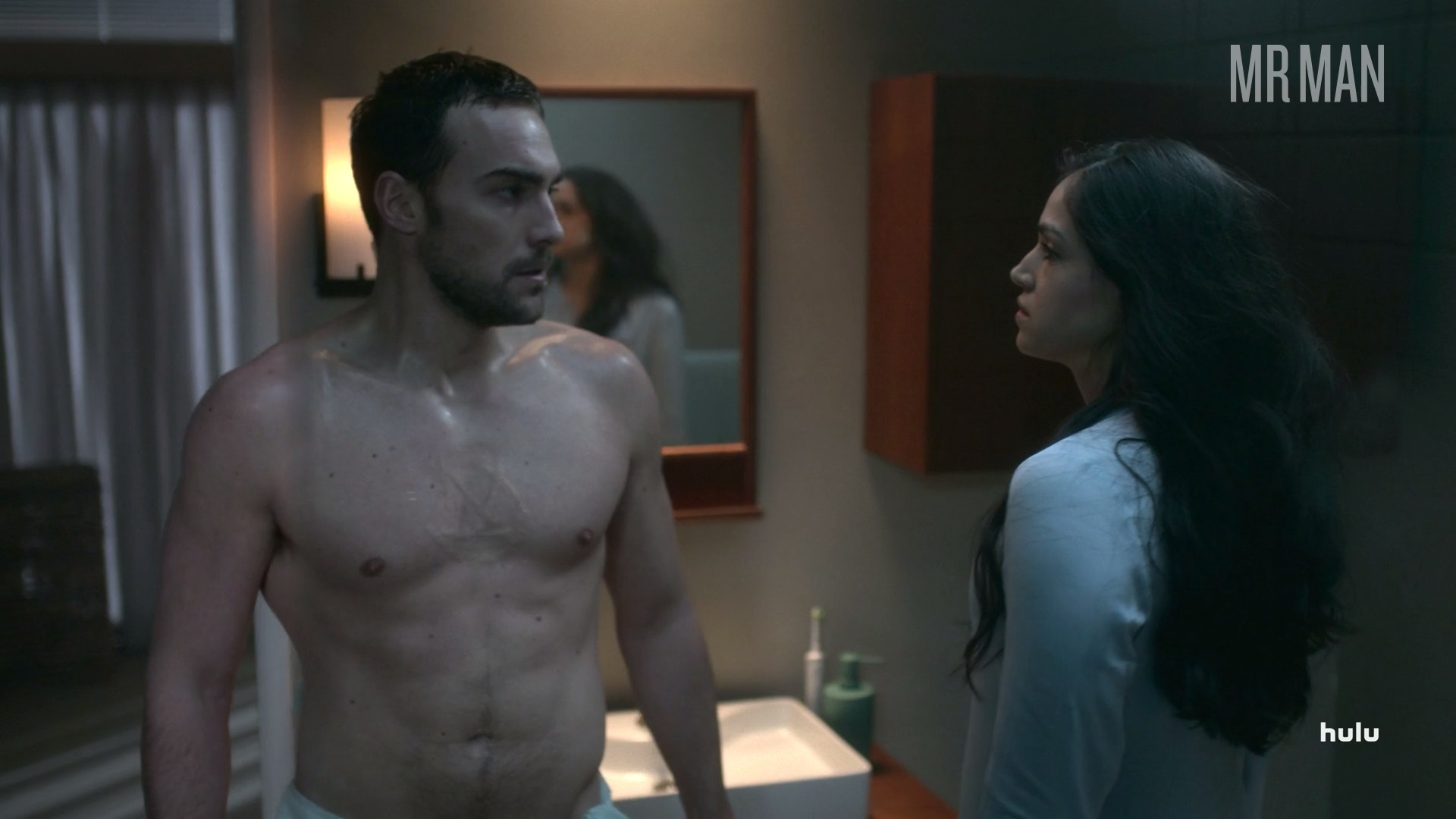 Sexiest Scenes of Daimon Helstrom from Helstrom. Sexy, Shirtless. 54905