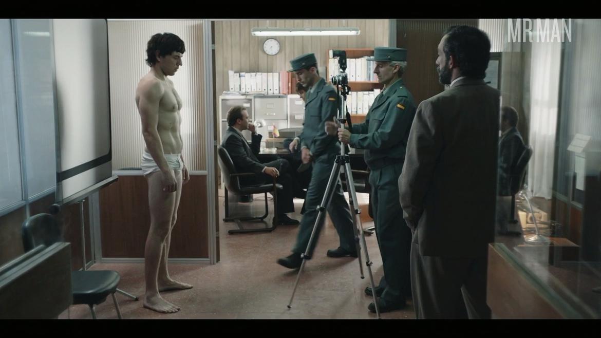 Hottest Jon Olivares Scene in Patria. Bulge, Shirtless, Underwear. 55262