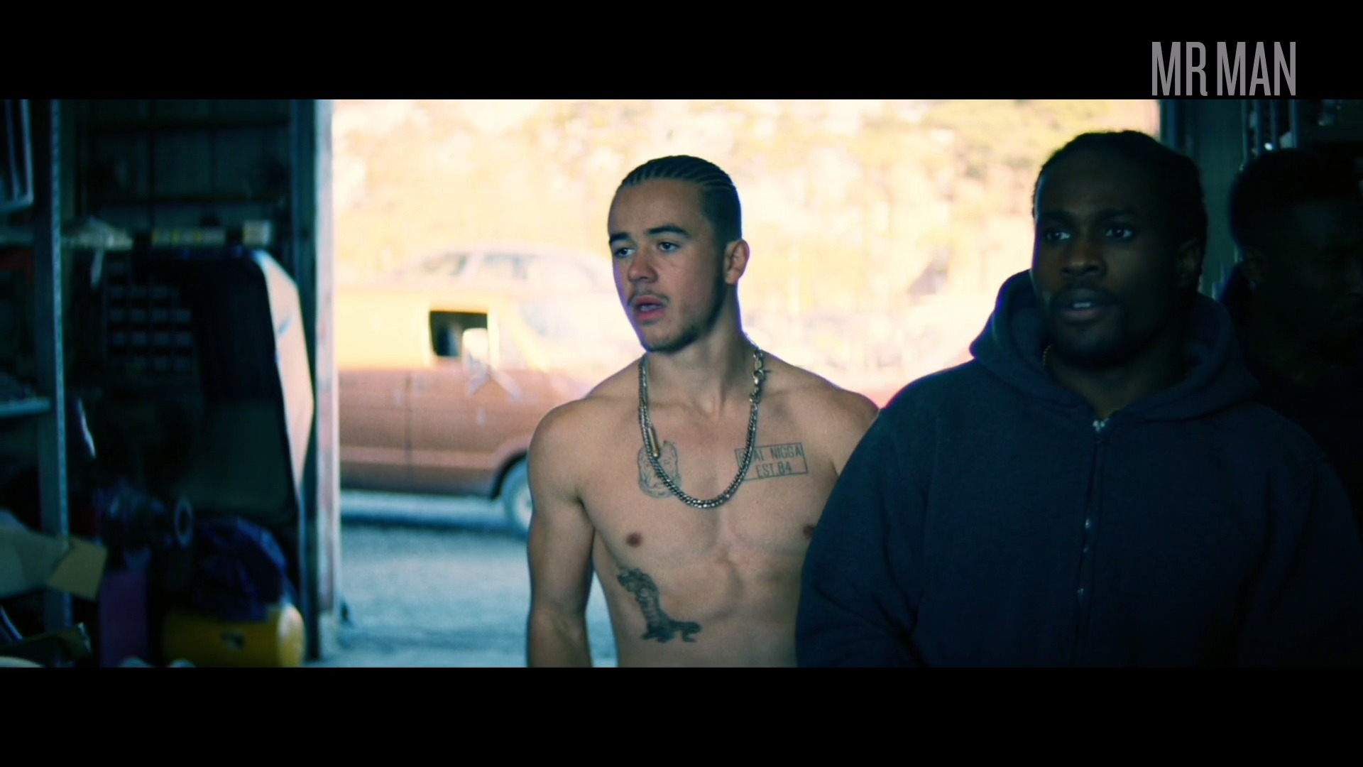 Hottest Keean Johnson Scene in Cut Throat City. Shirtless. 54980