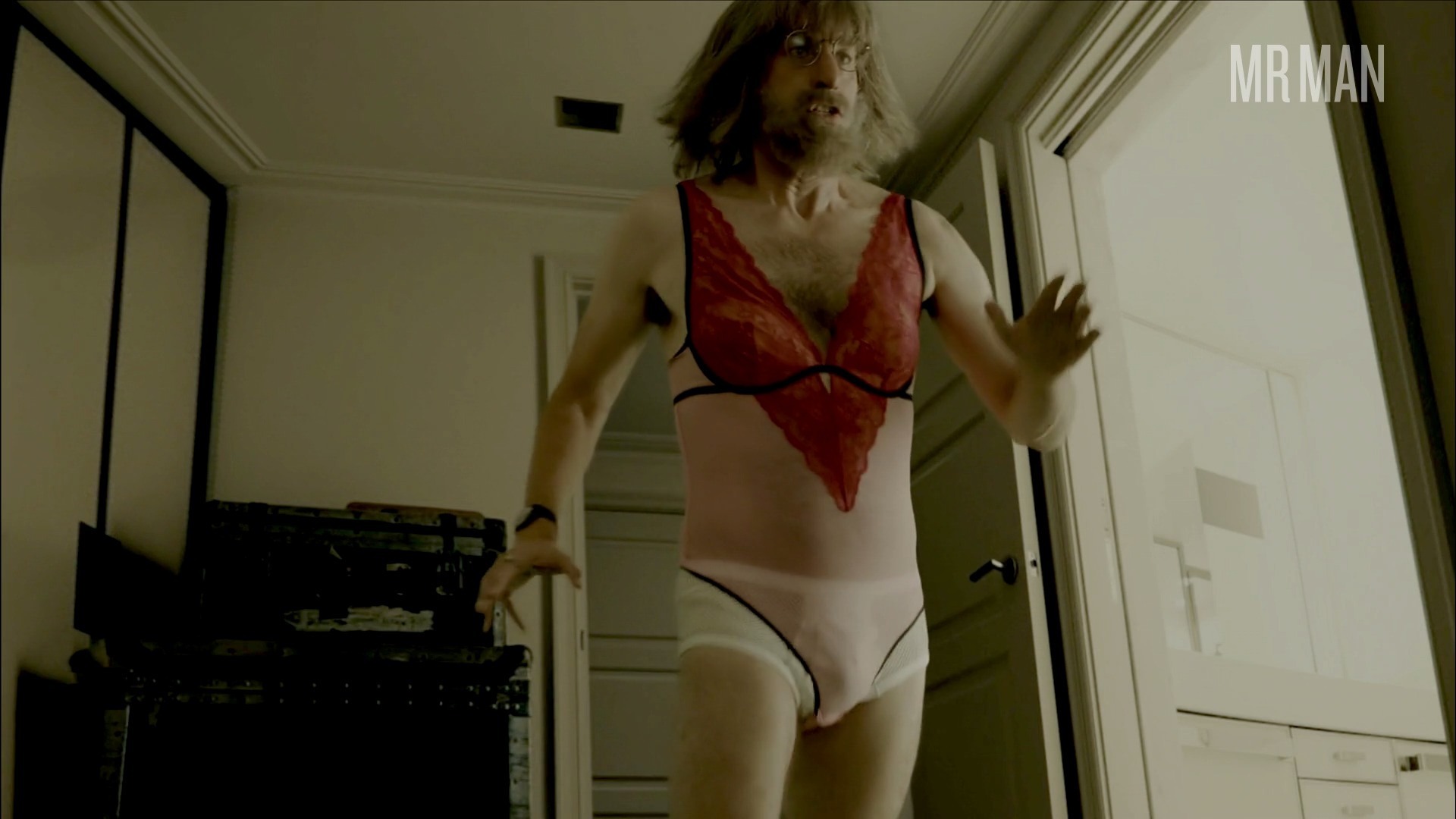 Hottest Sacha Baron Cohen Scene in Borat Subsequent Moviefilm. Sexy, Underwear, bulge, prosthetic. 55100