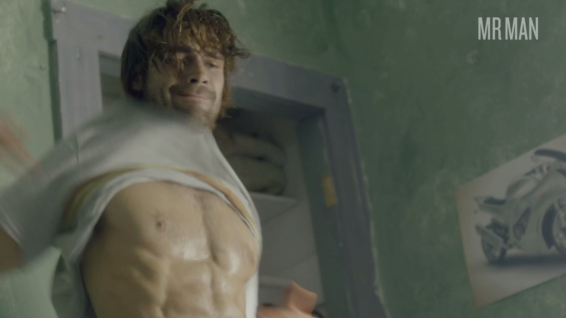 Hottest K.J. Apa Scene in Songbird. Shirtless, Underwear, butt, sexy. 56582
