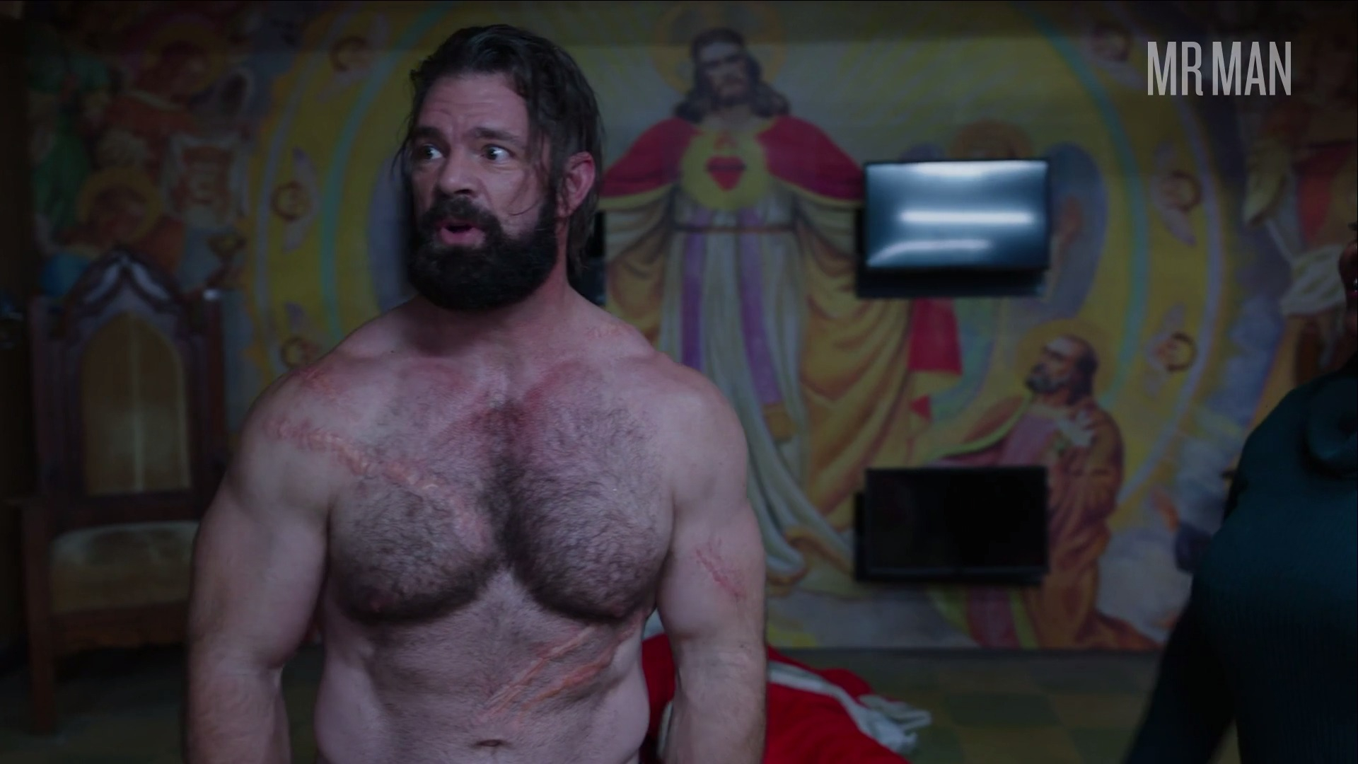 Hottest Derek Russo Scene in Creepshow. Shirtless. 56936