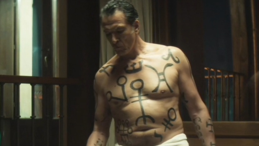 Sexiest Scenes of Angelo from 30 Coins. Shirtless. 58163