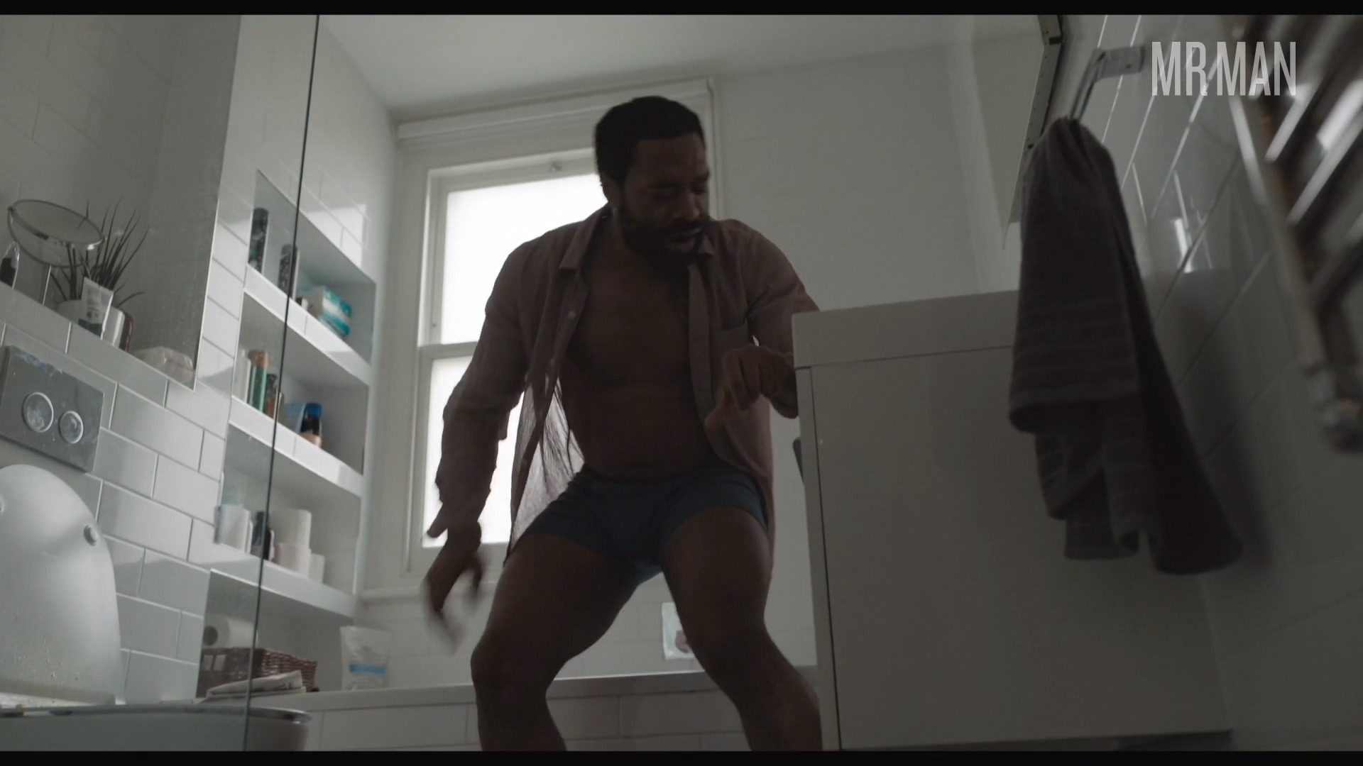 Sexiest Scenes of Paxton from Locked Down. Bulge, Shirtless, Underwear. 57515