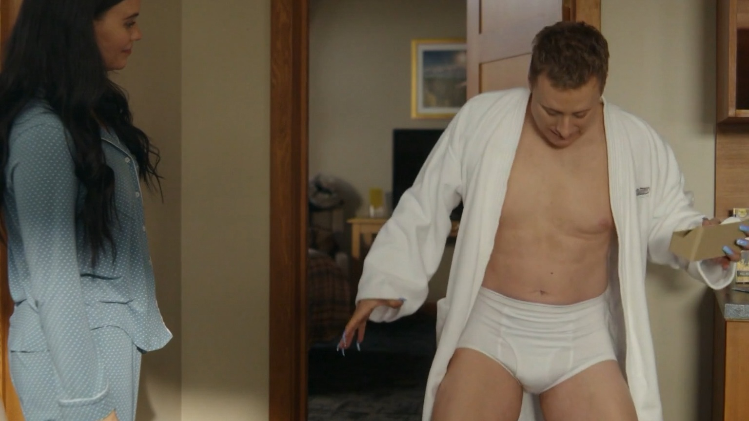 Hottest Alan Tudyk Scene in Resident Alien. Bulge, Shirtless, Underwear, butt, sexy. 78392
