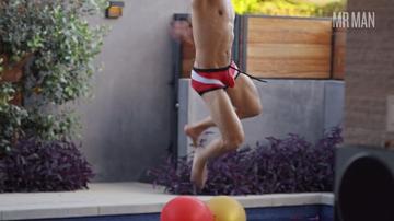 Kevin Kreider in Bling Empire (2021-2022) Bathing Suit Shirtless Bathing Suit Bulge 58031