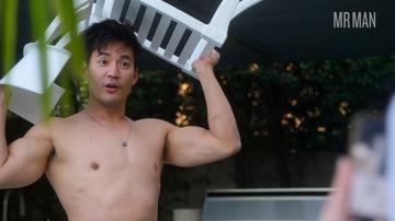Kevin Kreider in Bling Empire (2021-2022) Sexy Shirtless Bathing Suit Bulge 74115