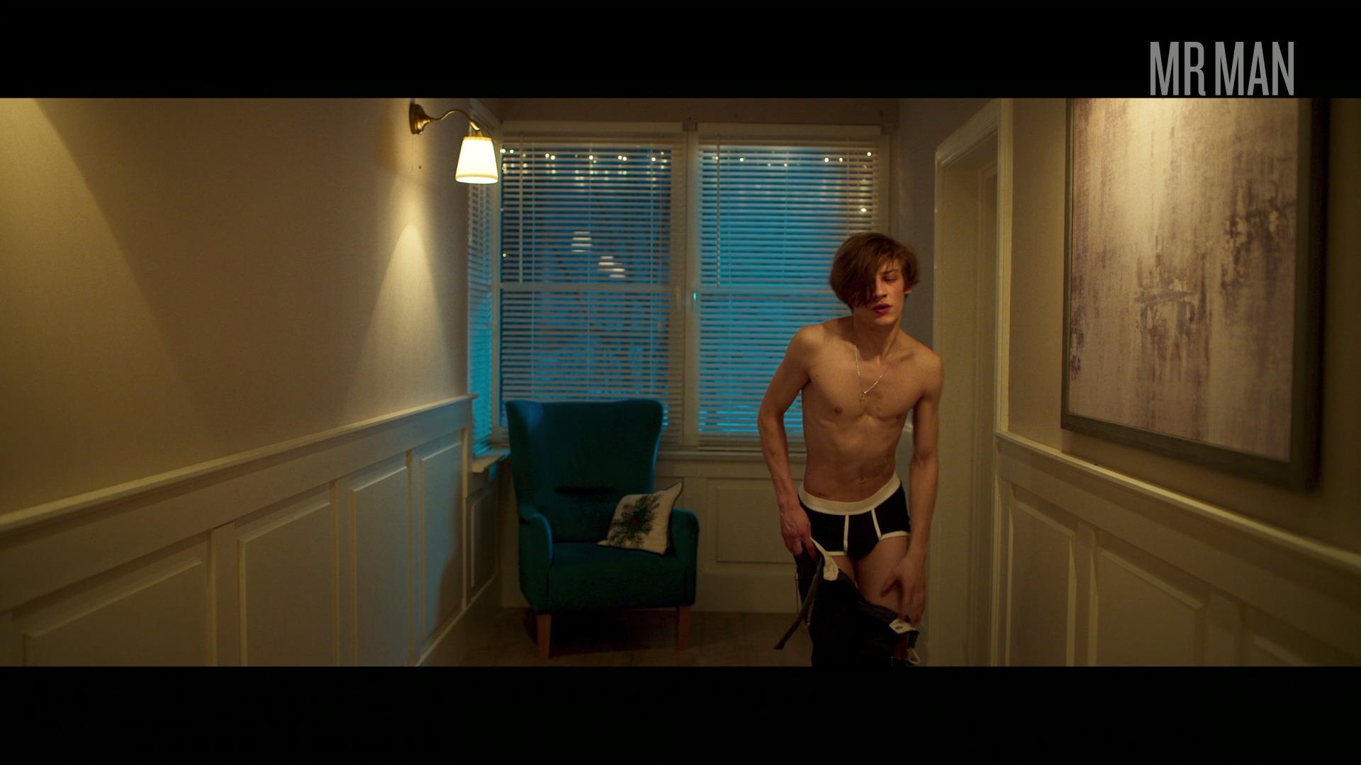 Hottest Mateusz Więcławek Scene in All My Friends Are Dead. Bulge, Shirtless, Underwear, balls, butt. 57998