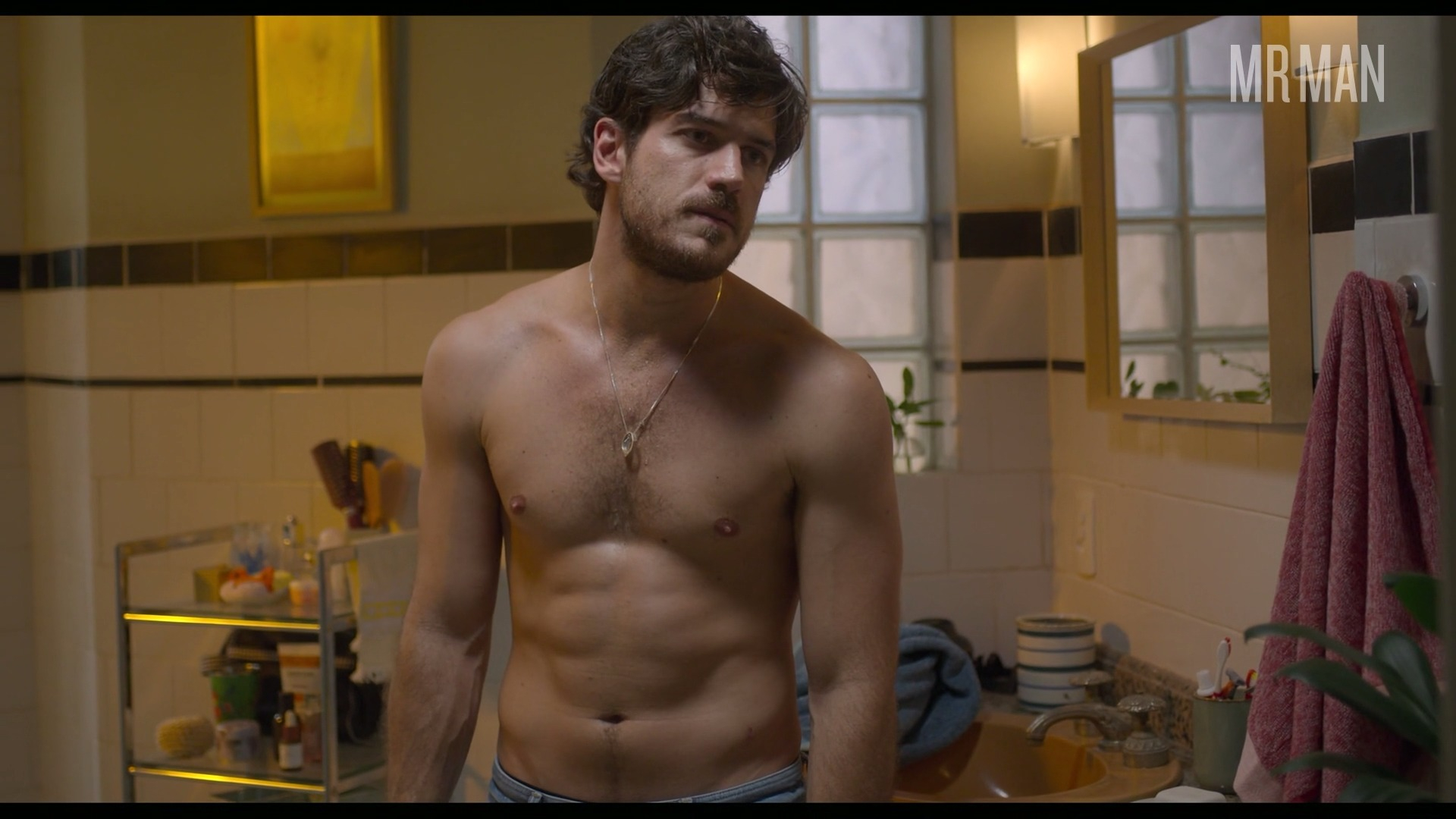 Hottest Marco Pigossi Scene in Invisible City. Shirtless, butt. 58088