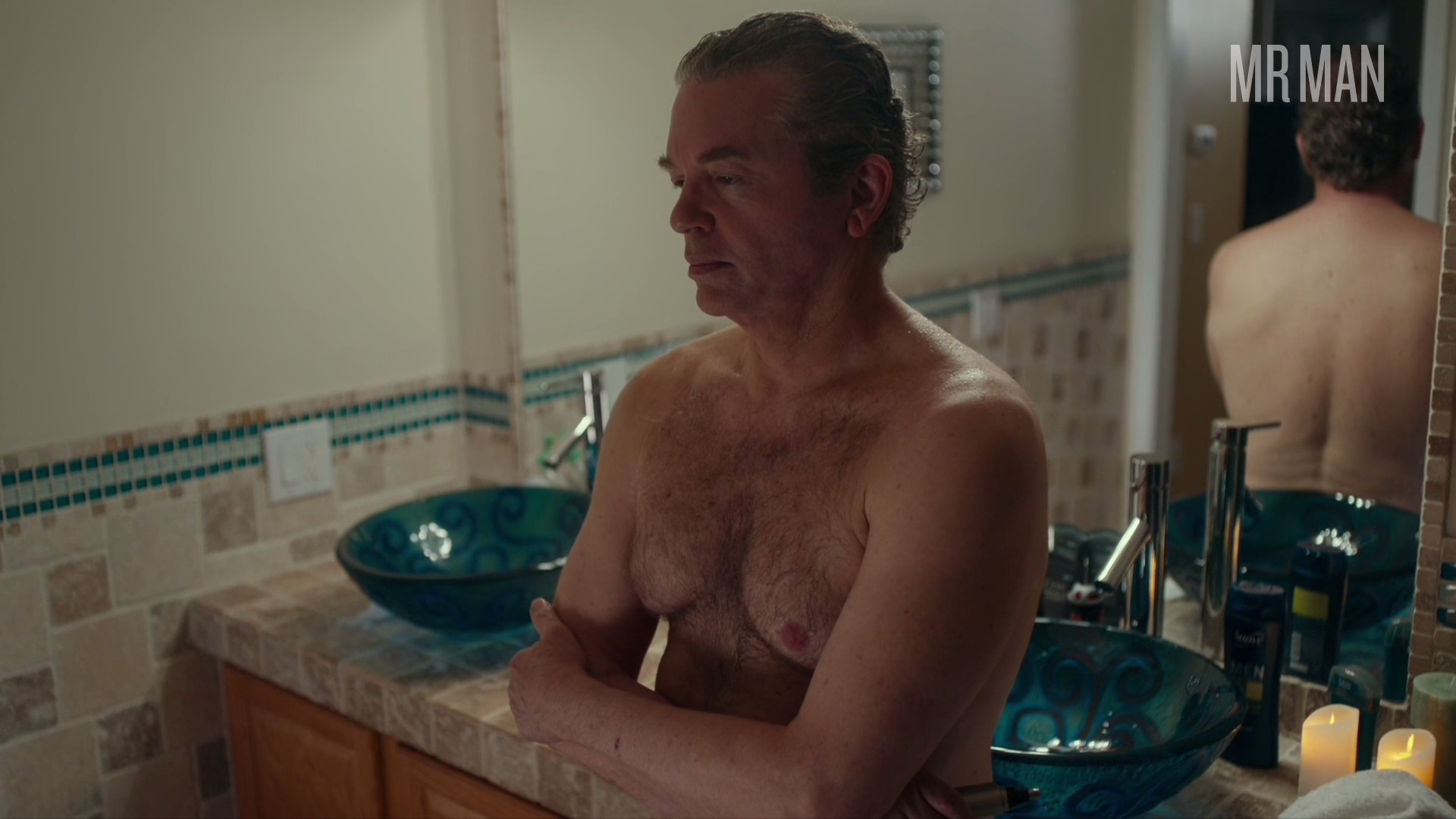 Hottest Gene Pope Scene in King of Knives. Shirtless. 59360