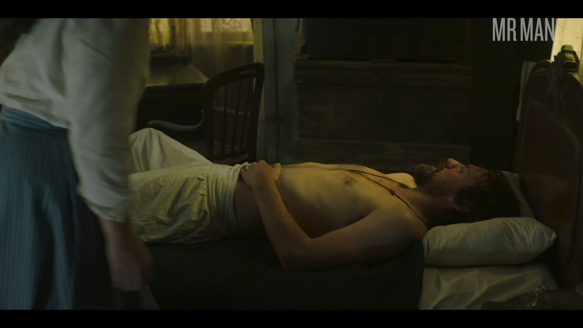 Sexiest Scenes of Crosbie Wells from The Luminaries. Shirtless, butt. 59519