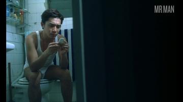 Sexiest Scenes of Policeman 663 from Chungking Express. Bulge, Underwear. 59699