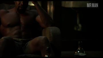 Sexiest Scenes of John 'Falcon' Chapman from Falcon Rising. Shirtless. 59879