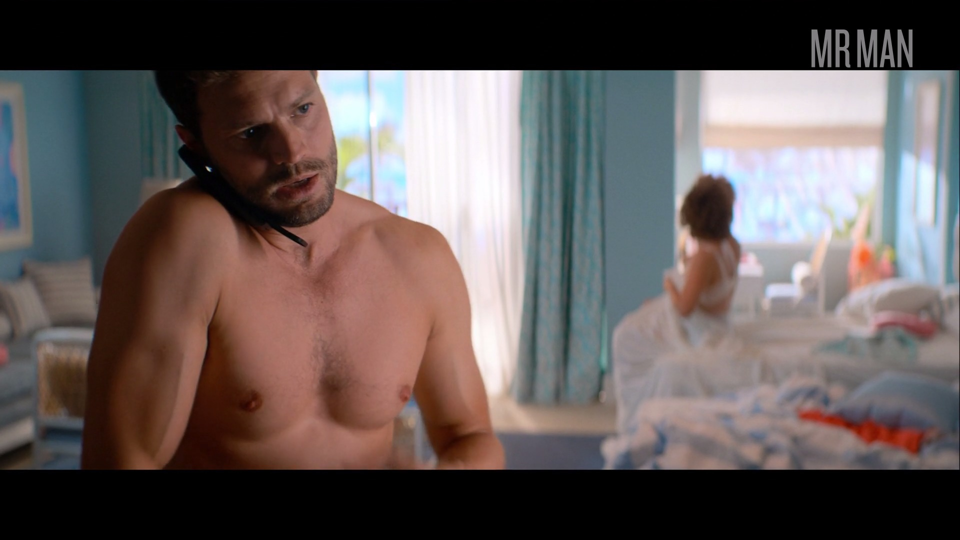 Hottest Jamie Dornan Scene in Barb and Star Go to Vista Del Mar. Shirtless, Underwear. 59990