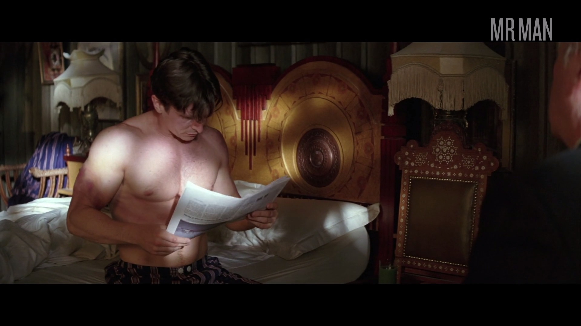 Sexiest Scenes of Bruce Wayne / Batman from Batman Begins. Shirtless. 60239