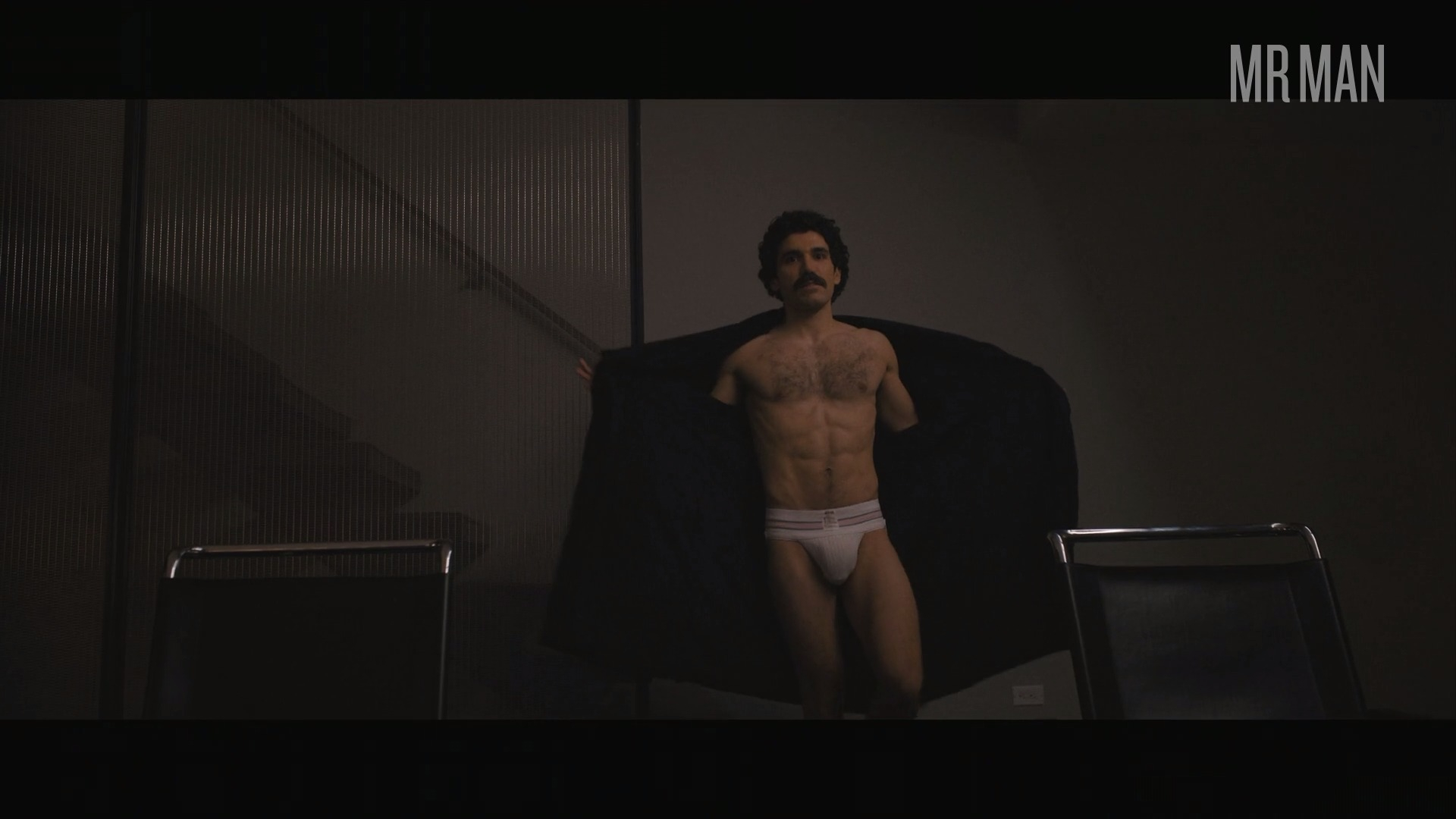 Gian Franco Rodriguez Nude as Victor Hugo. Gay, Butt, Shirtless, bulge, underwear. 61112