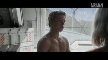 Tom Holland in Chaos Walking (2021) Shirtless Butt Sexy 61448