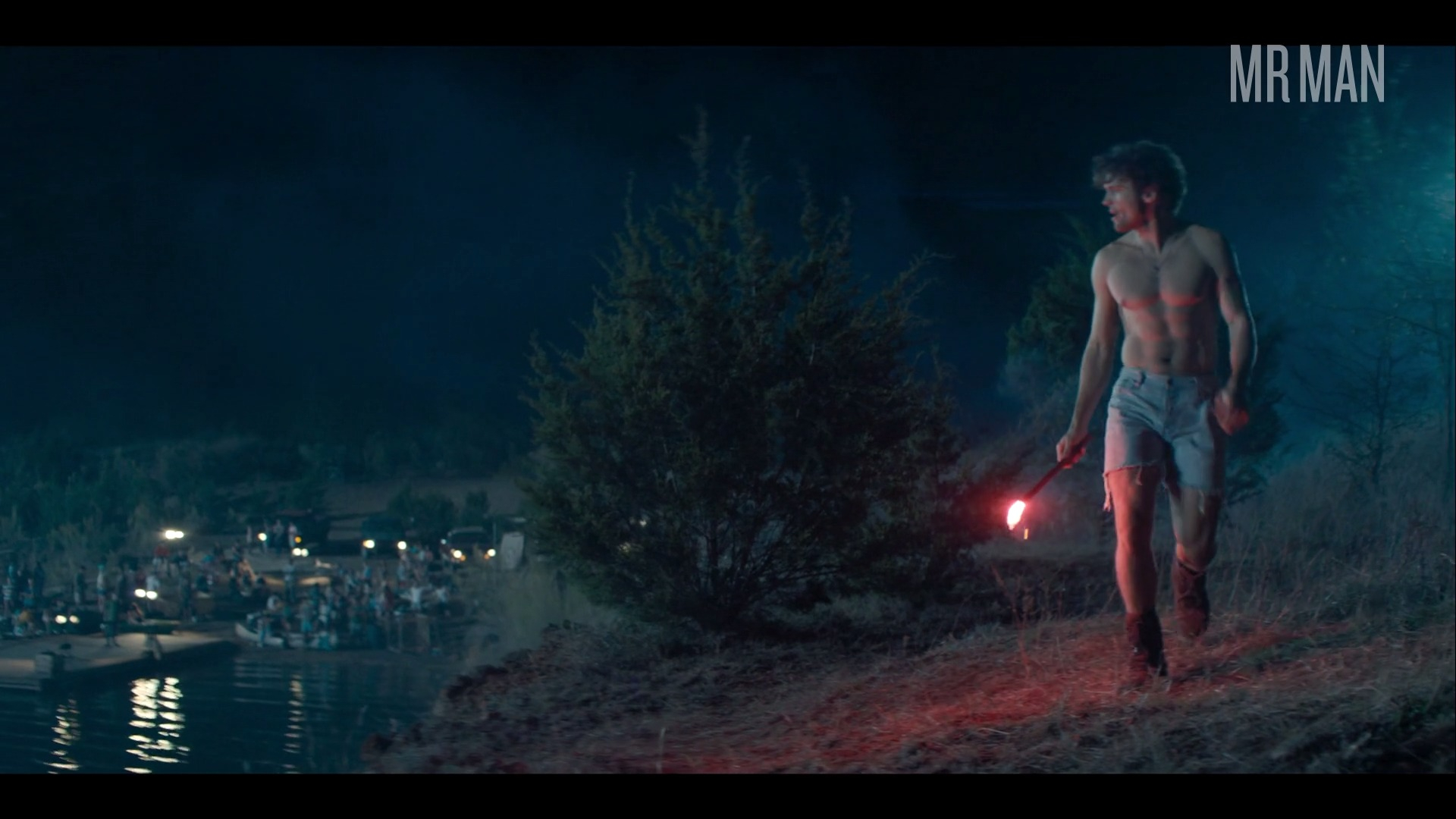 Sexiest Scenes of Ray Hall from Panic. Shirtless. 61571