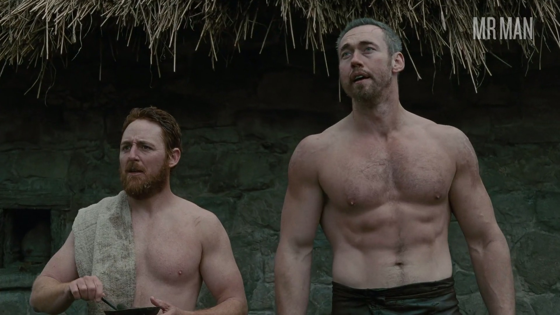 Sexiest Scenes of Little John from Robin Hood. Shirtless. 61625