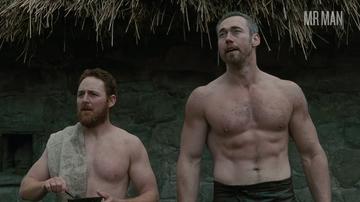 Kevin Durand, Scott Grimes in Robin Hood (2010) Shirtless Shirtless 61625