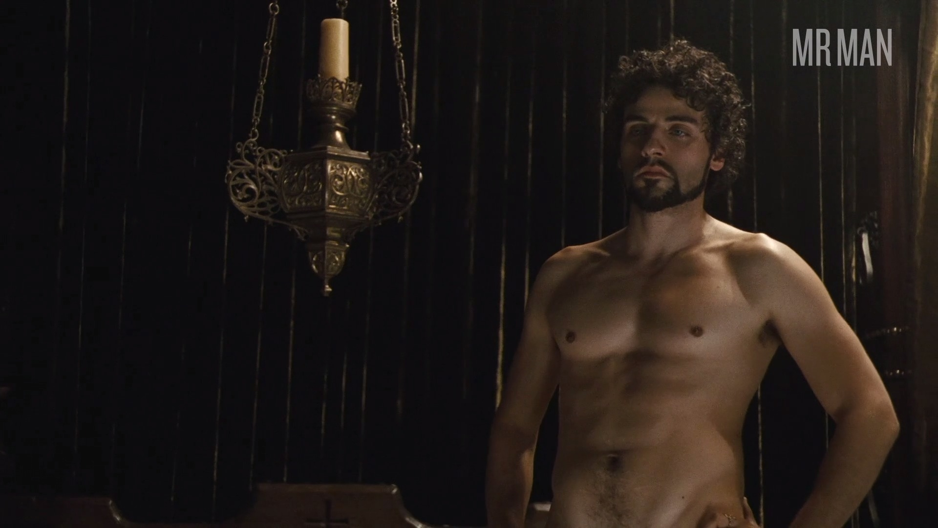 Oscar Isaac Nude as Prince John. Butt, Sexy, Shirtless. 61622