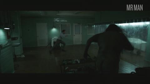 The Linebacker from The Conjuring: The Devil Made Me Do It Naked. Butt, Sexy, Shirtless. 61673