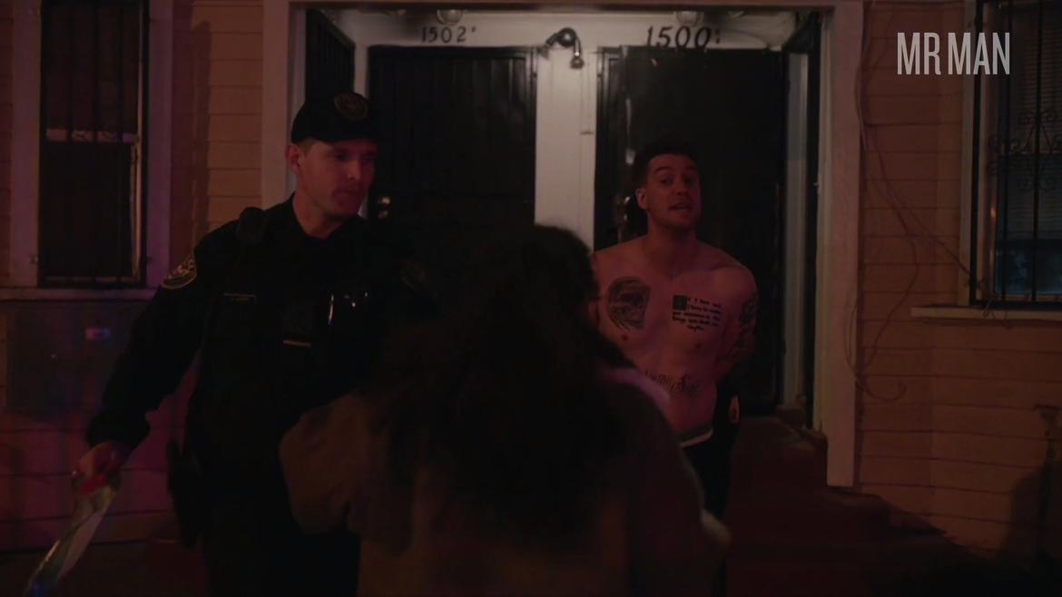 Hottest Rafael Casal Scene in Blindspotting. Shirtless, sexy, straight. 62006