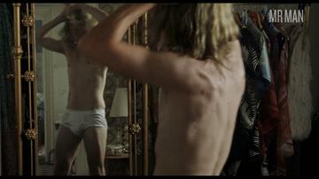 Johnny Flynn in Stardust (2020) Shirtless Underwear Butt Sexy 62009