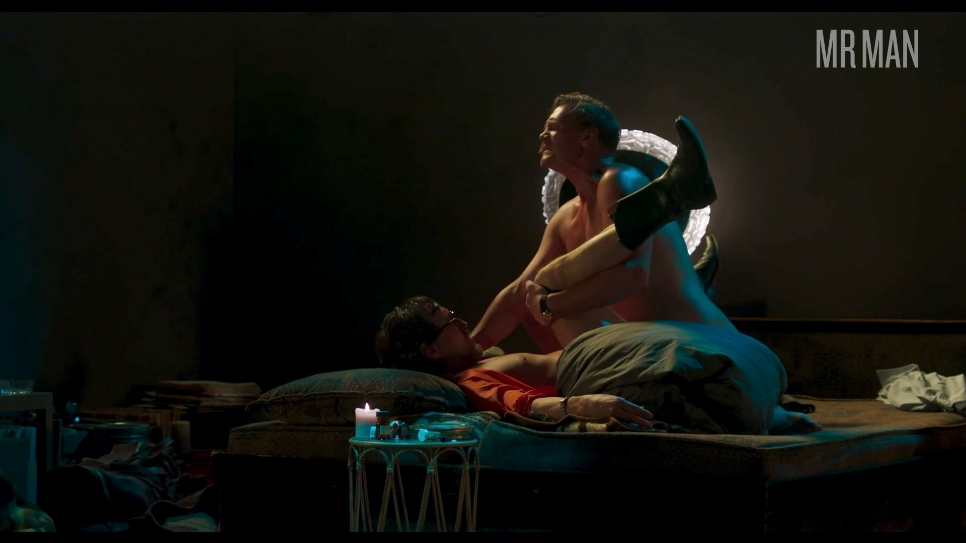 Sexiest Scenes of Rainer Werner Fassbinder from Enfant Terrible. Gay, Shirtless, Sexy. 62327