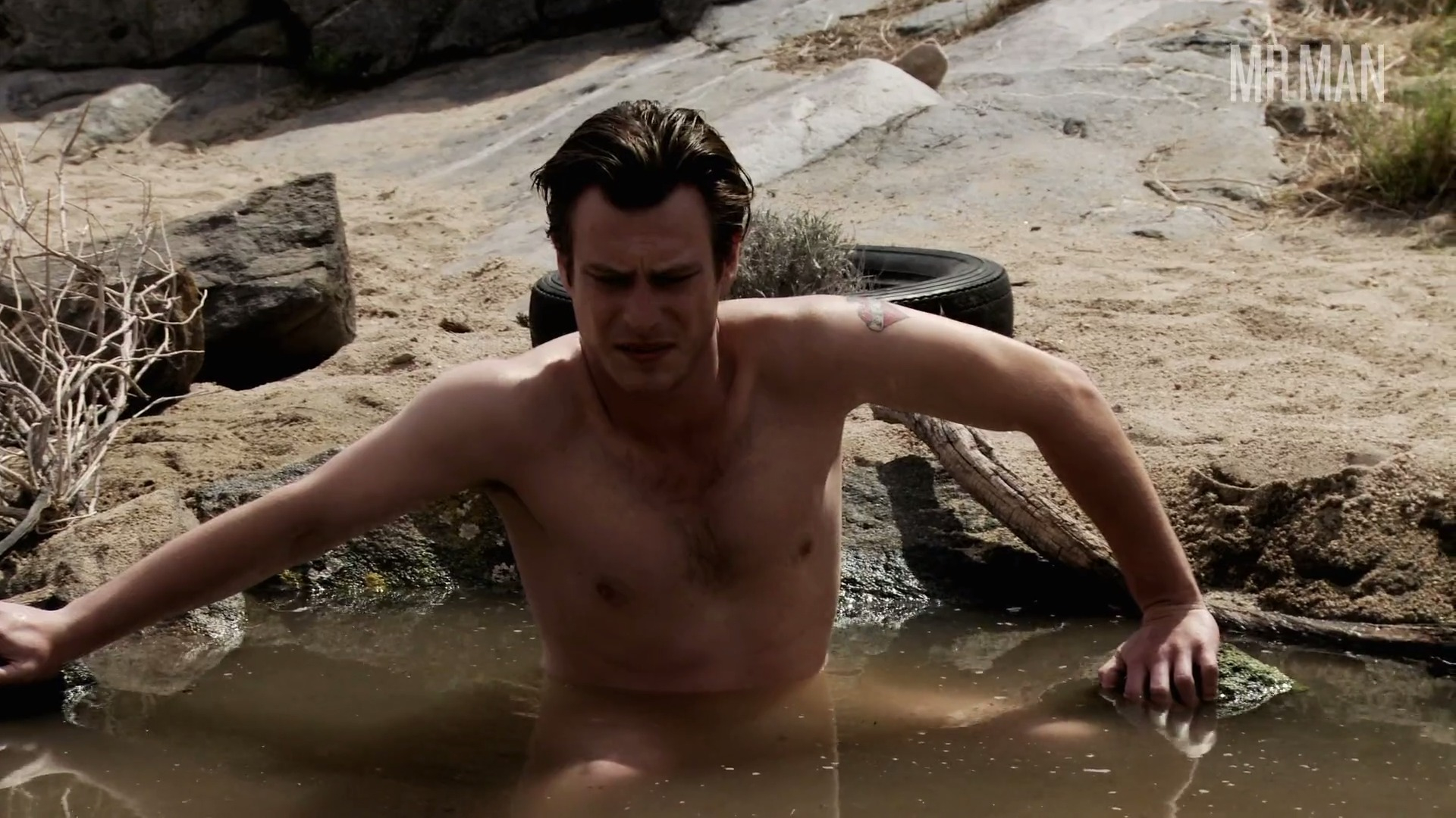 Hottest Noah Segan Scene in Quit. Shirtless, bulge, underwear. 62438