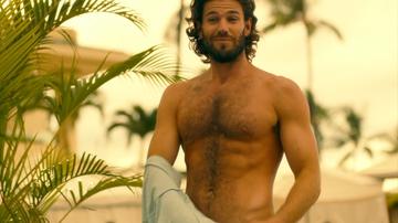 Austin Stowell, Jon Gries in The White Lotus (2021-2025) Bathing Suit Sexy Shirtless Bathing Suit Butt 63956