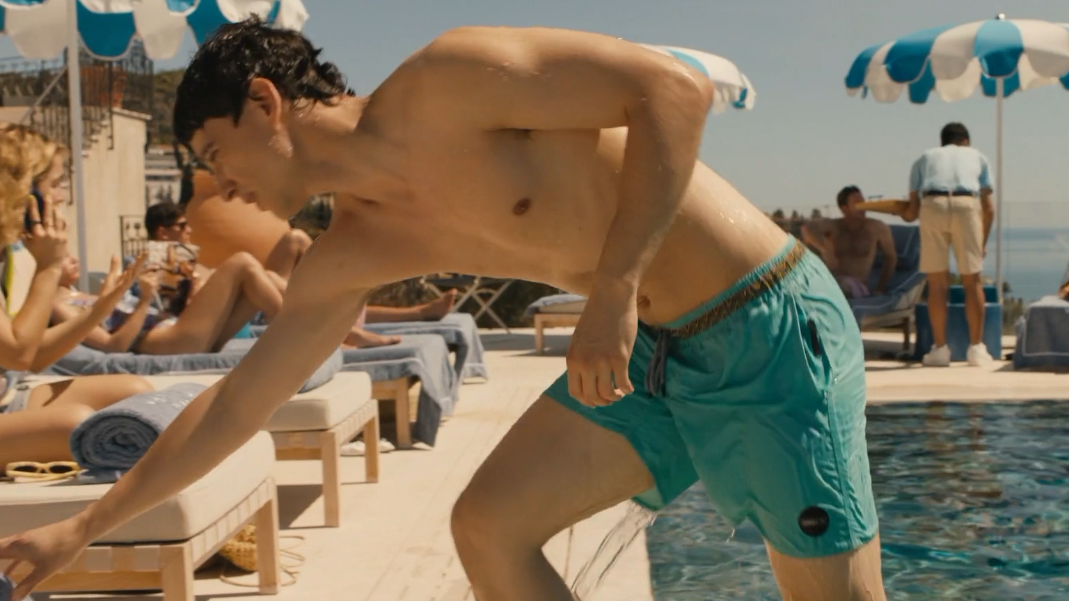 The White Lotus's Sexiest Scenes with Adam DiMarco. Bathing Suit, Sexy, Shirtless, butt, straight. 74256